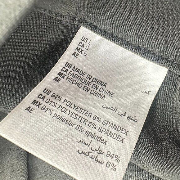 NEW! And NOW THIS Women High Rise Pants‎ Wide Leg Black $49 Trendy Large - Picture 5 of 12